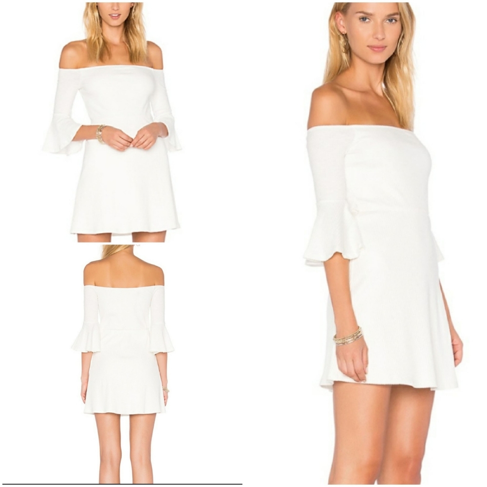 NWT Revolve NBD Seduire mini dress ivory sz XS